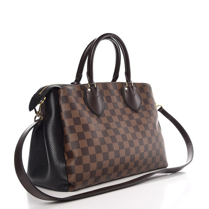 Louis Vuitton Cuir Taurillon Damier Ebene Normandy Black 4 of 9