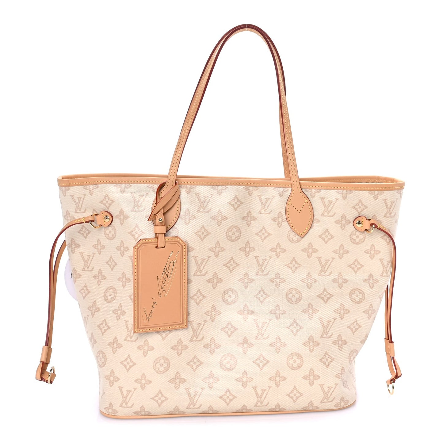 Monogram Origine Lin Neverfull MM