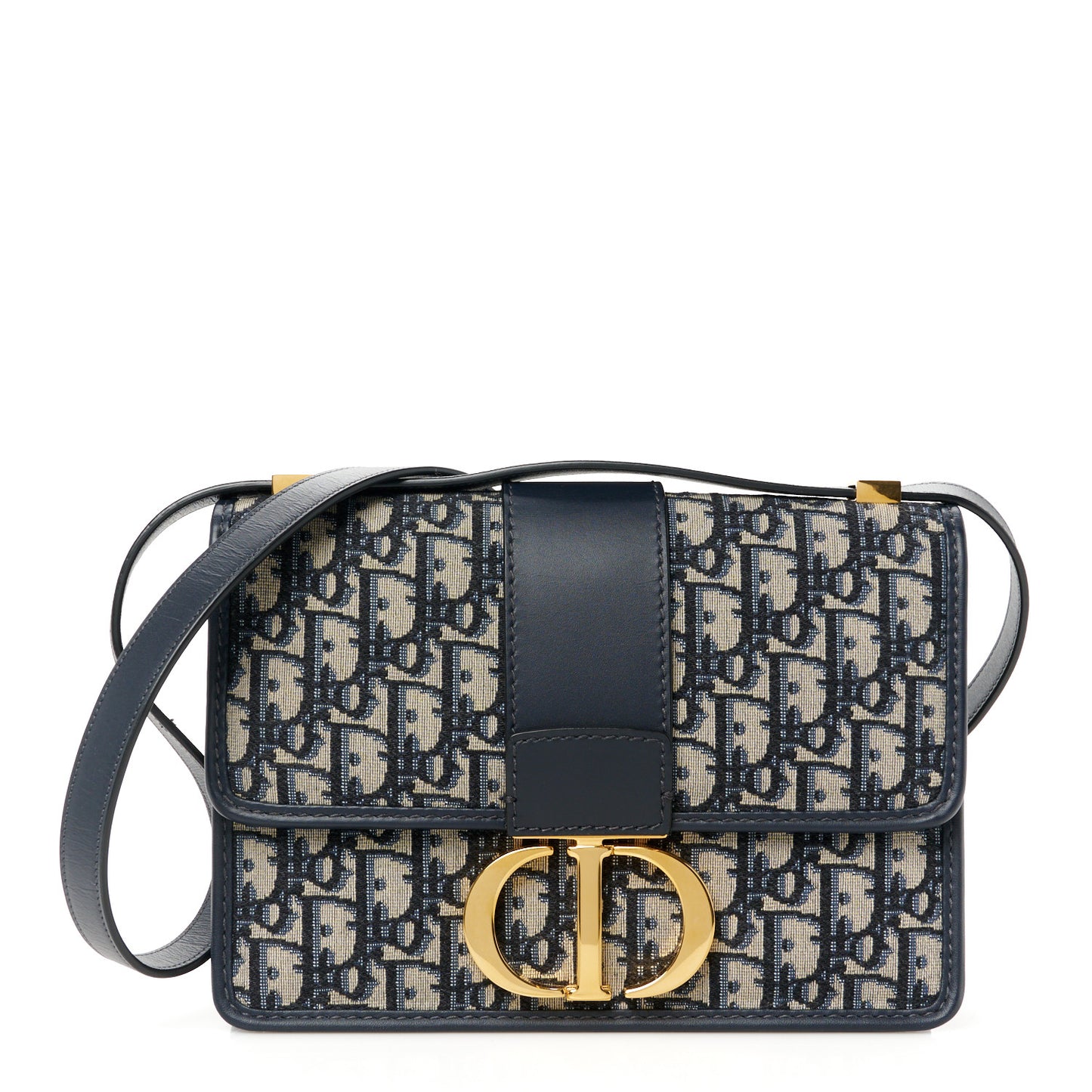 Oblique 30 Montaigne Flap Bag Blue