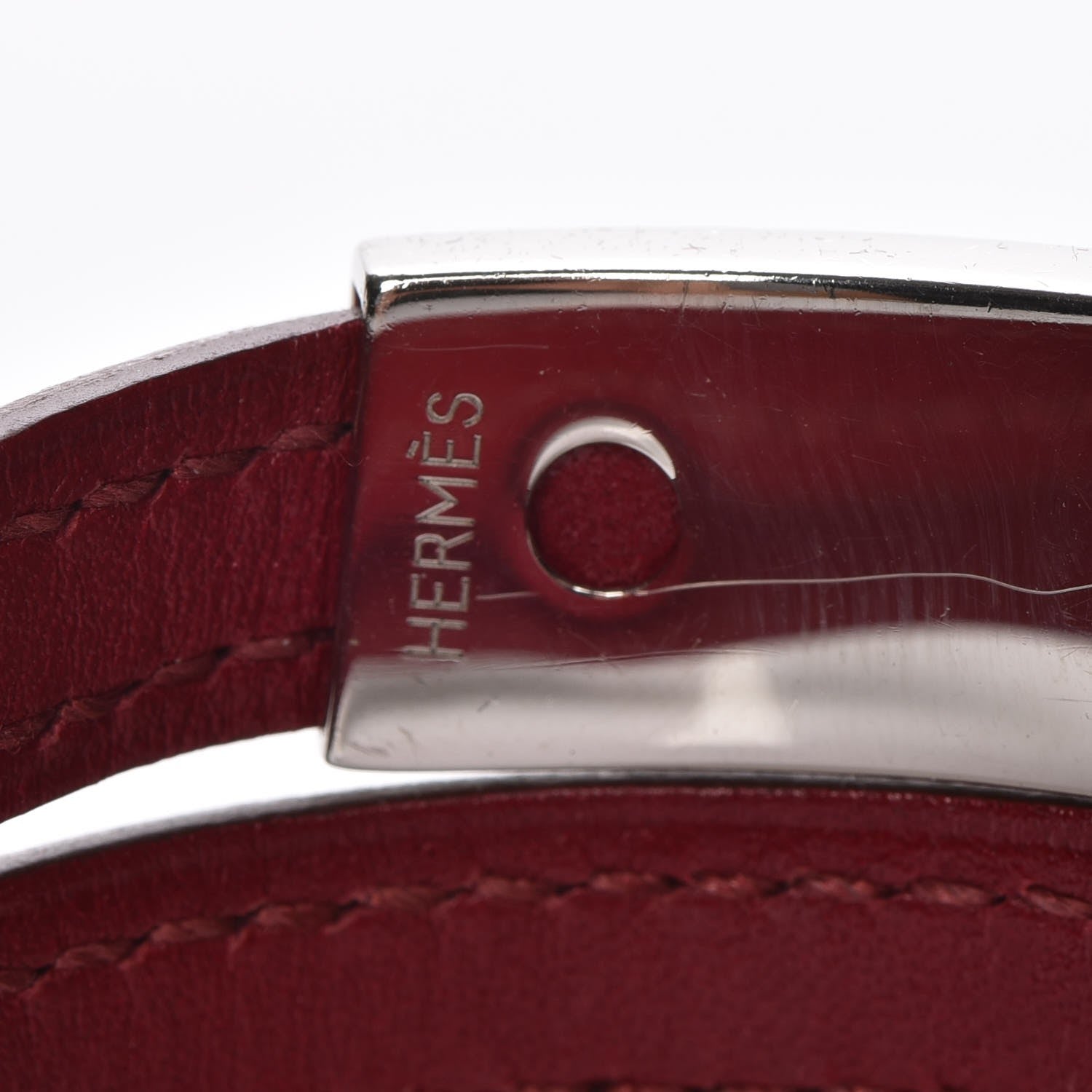 Hermes Chamonix Pousse Pousse Bracelet Rouge Garance 4 of 5