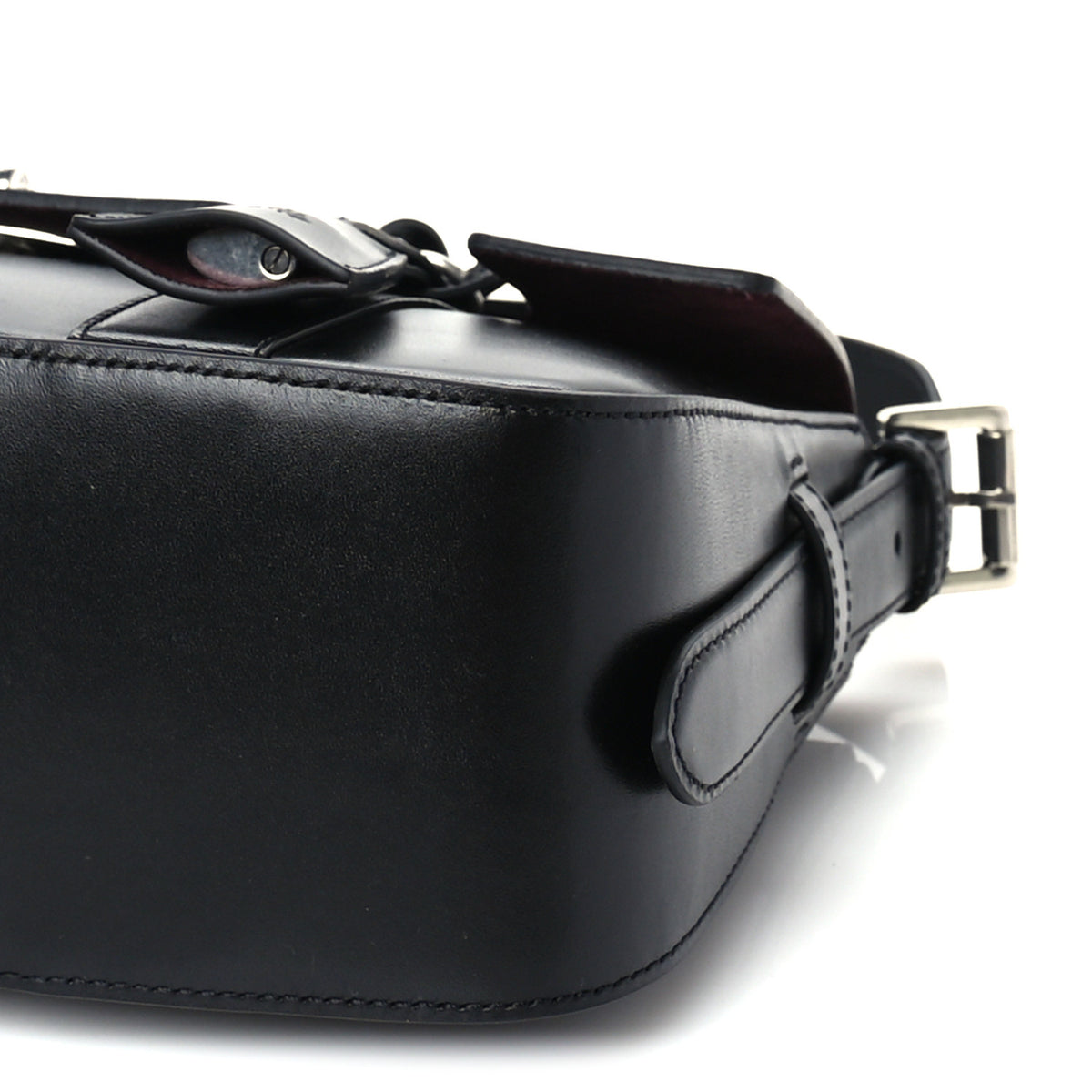Shiny Smooth Calfskin East West Bayswater Black