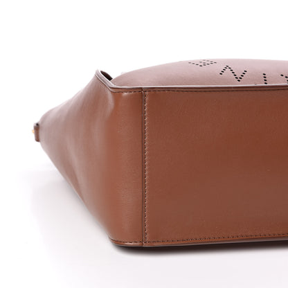 Stella McCartney Eco Alter Nappa Perforated Logo Satchel Cinnamon 8 of 10