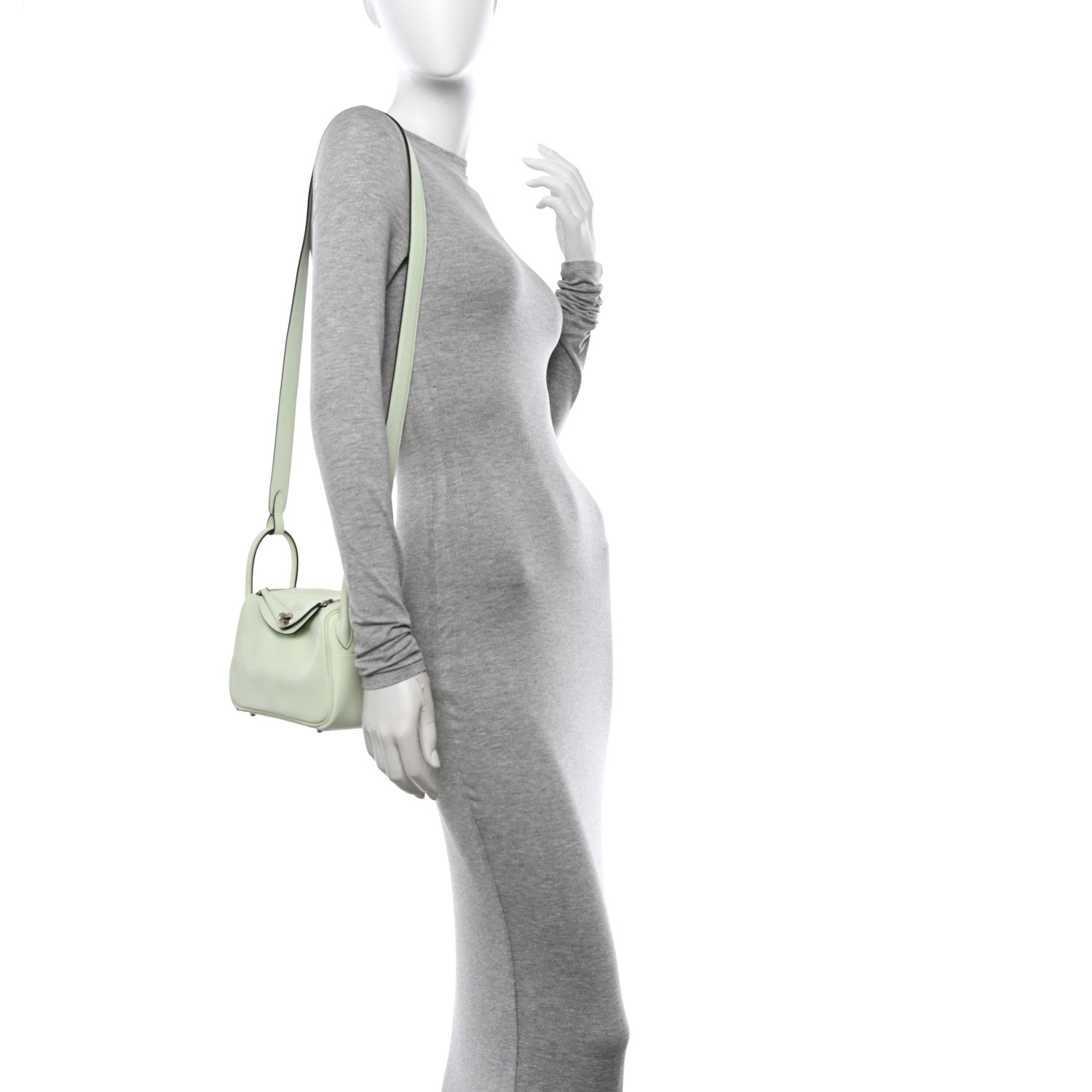 Hermes Swift Mini Lindy 20 Vert Fizz 2 of 11