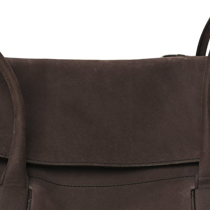 Burberry Nubuck Small Soft Bayswater Satchel Ebony 6 of 8