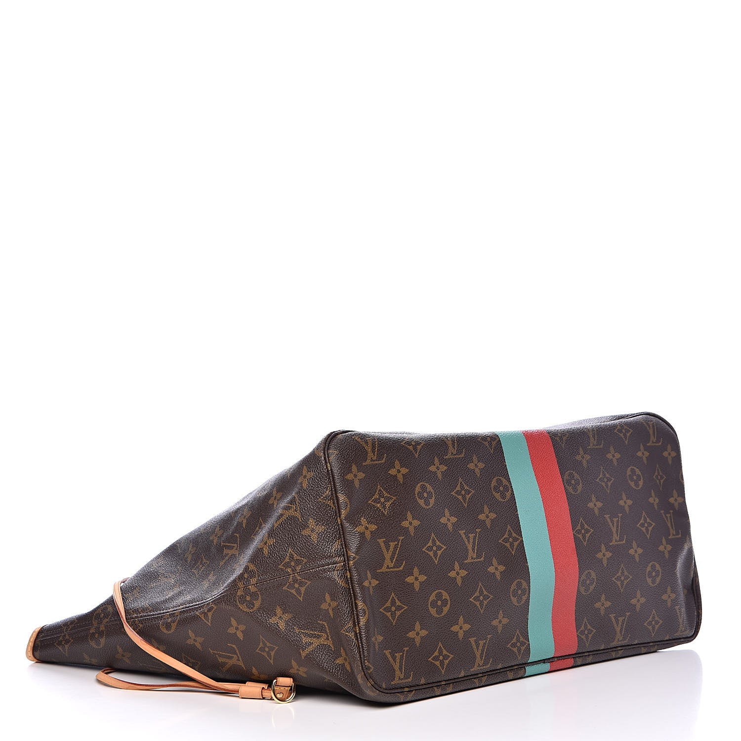 Louis Vuitton Monogram My LV Heritage Neverfull GM Vert Clair Rouge 4 of 16