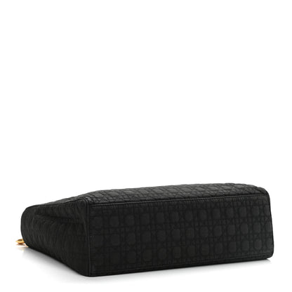 Christian Dior Nylon Cannage Large Lady Dior Black 4 of 10