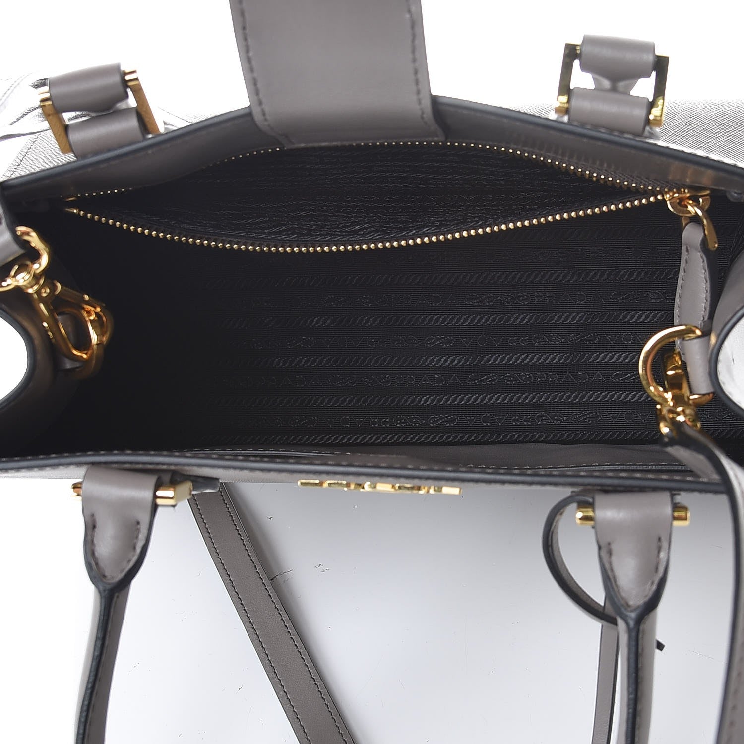 Prada Saffiano Soft Calf Tote Argilla 6 of 8