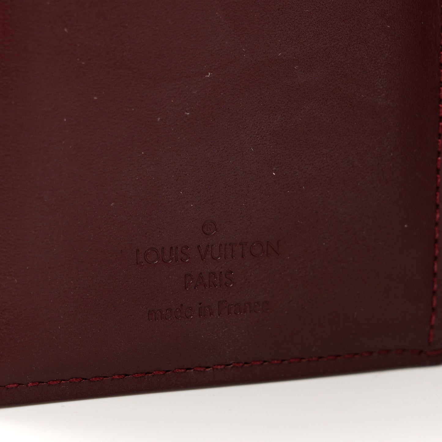 Vernis French Purse Wallet Amarante