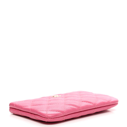 Chanel Caviar Quilted Small Cosmetic Case Pink 4 of 8