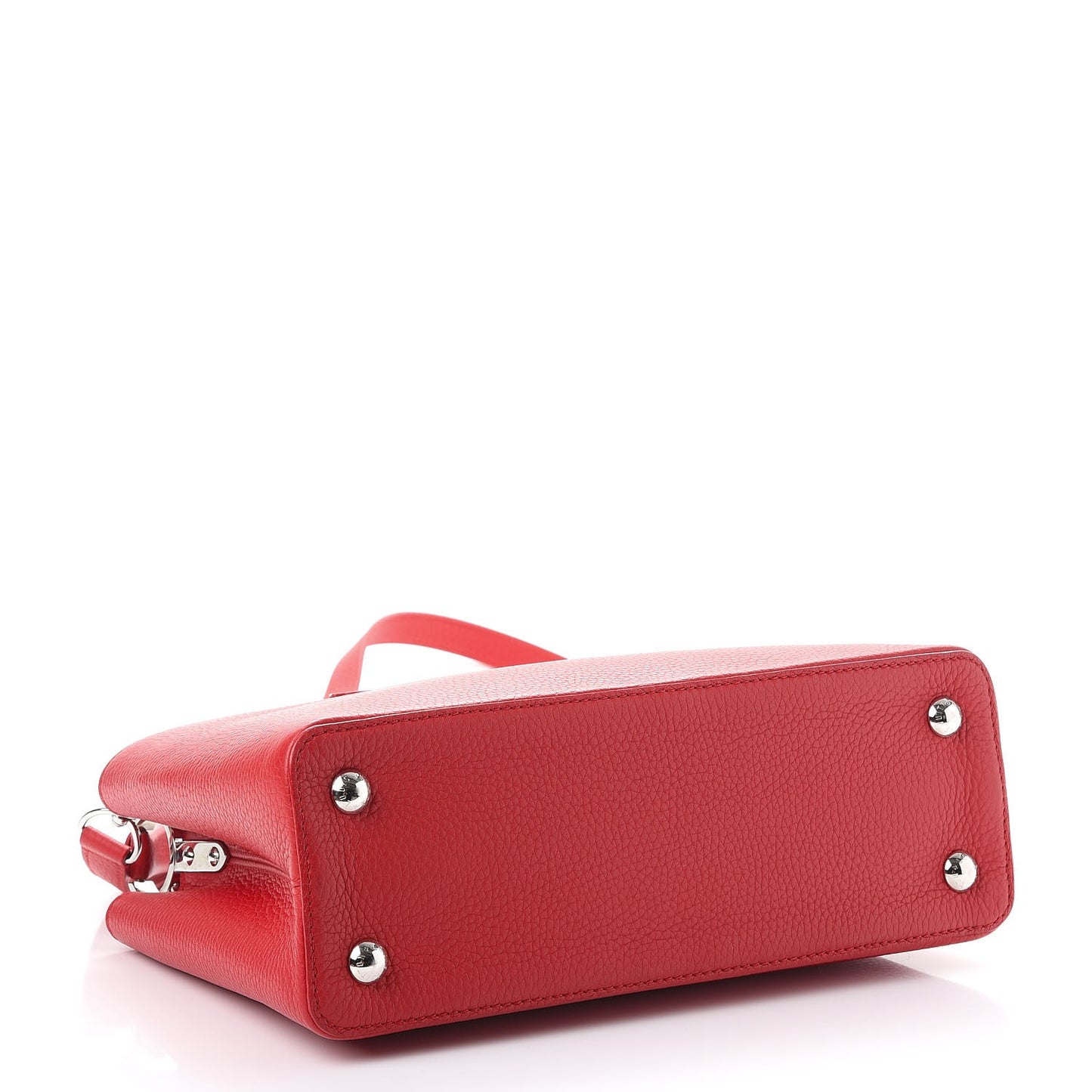 Taurillon Capucines PM Rubis