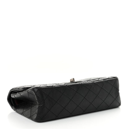 Chanel Aged Calfskin Quilted 2.55 Reissue 225 Flap Black 4 of 7