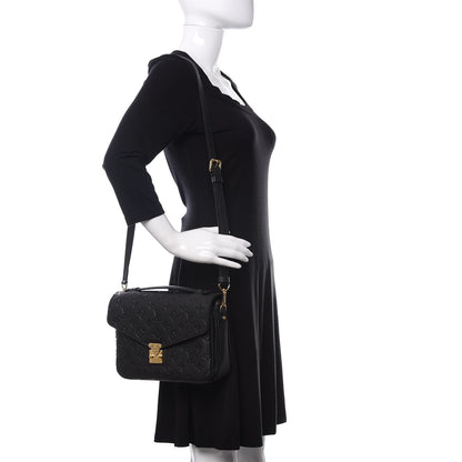 Louis Vuitton Empreinte Pochette Metis Black 2 of 9