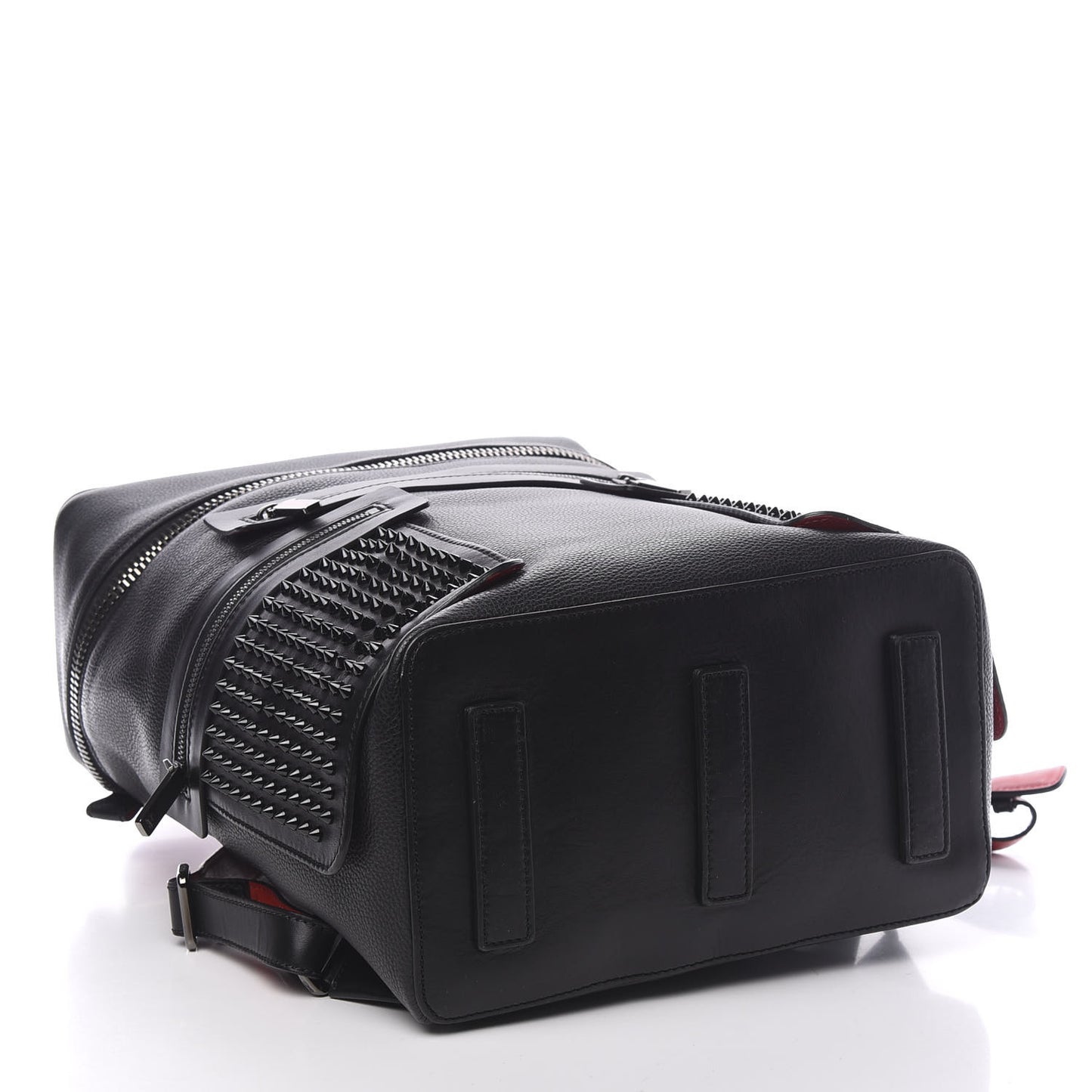 Calfskin Spiked Apoloubi Backpack Black