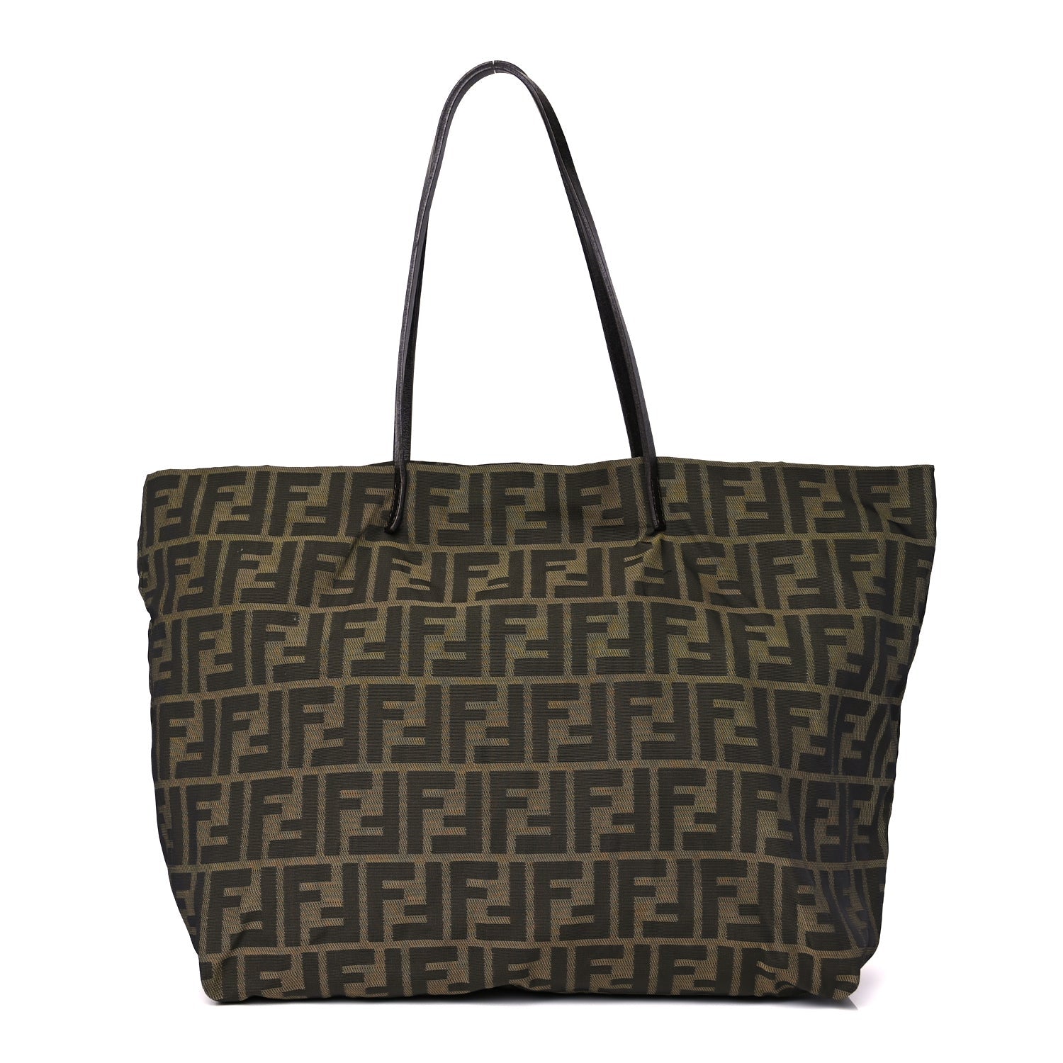 Fendi Zucca Shopping Tote Tobacco 1 of 7