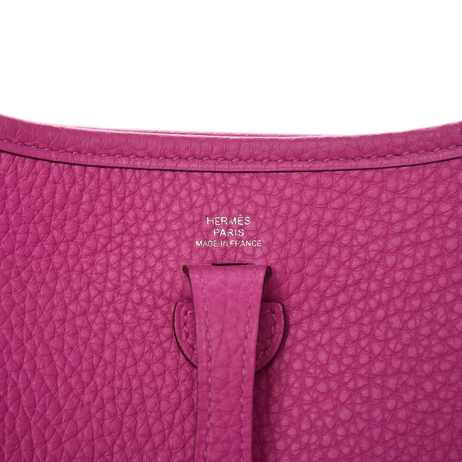 Hermes Taurillon Clemence Evelyne TPM Magnolia 6 of 9