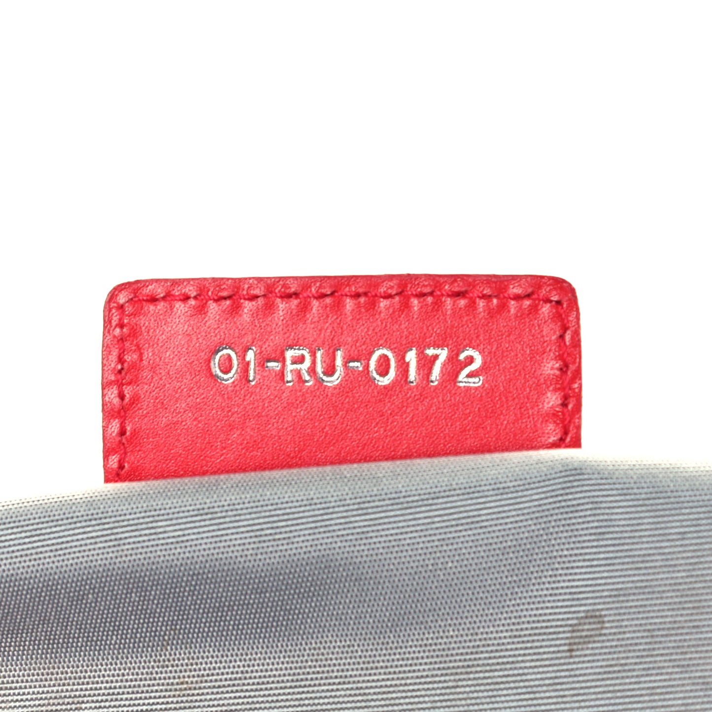 Coated Canvas Cannage Large Panarea Tote Red
