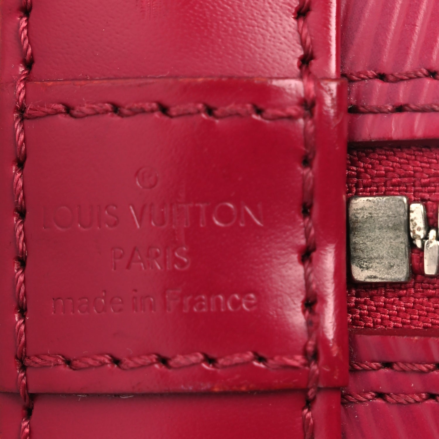 Louis Vuitton Epi Alma BB Fuchsia 6 of 8
