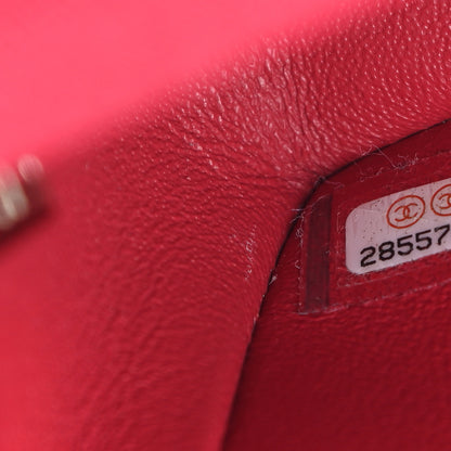 Chanel Jersey Quilted Mini Rectangular Flap Pink 7 of 9