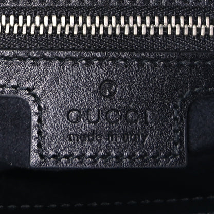 Gucci Senna Calfskin Petite GG Top Handle Shoulder Bag Black 5 of 7