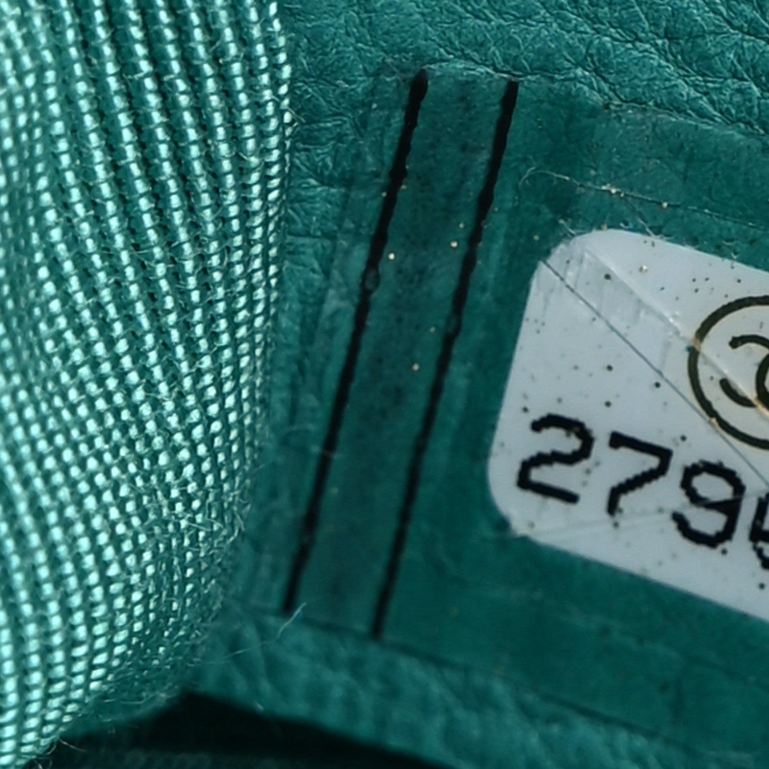 Chanel Caviar Chevron Quilted Small Boy Flap Green 7 of 10