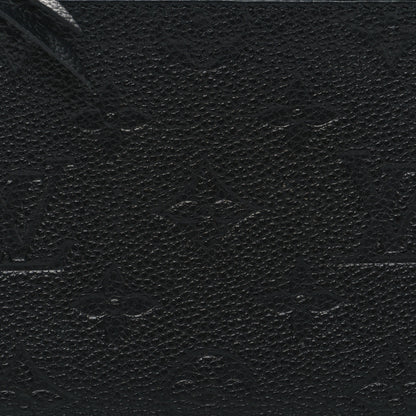 Louis Vuitton Empreinte Felicie Chain Wallet Zippered Insert Black 7 of 7