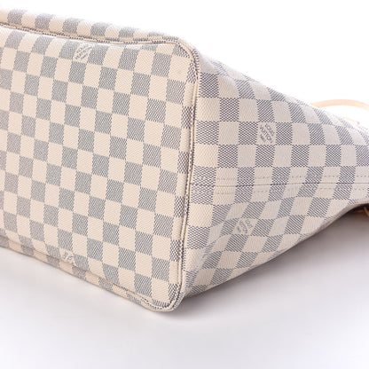 Louis Vuitton Damier Azur Neo Neverfull GM Rose Ballerine 10 of 11