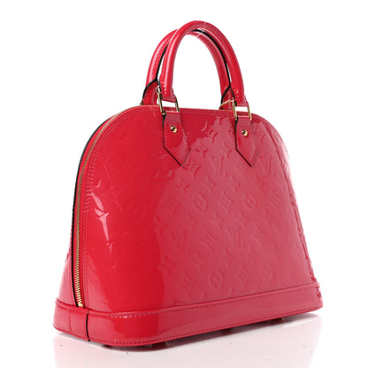 Louis Vuitton Vernis Alma PM Hot Pink 2 of 4