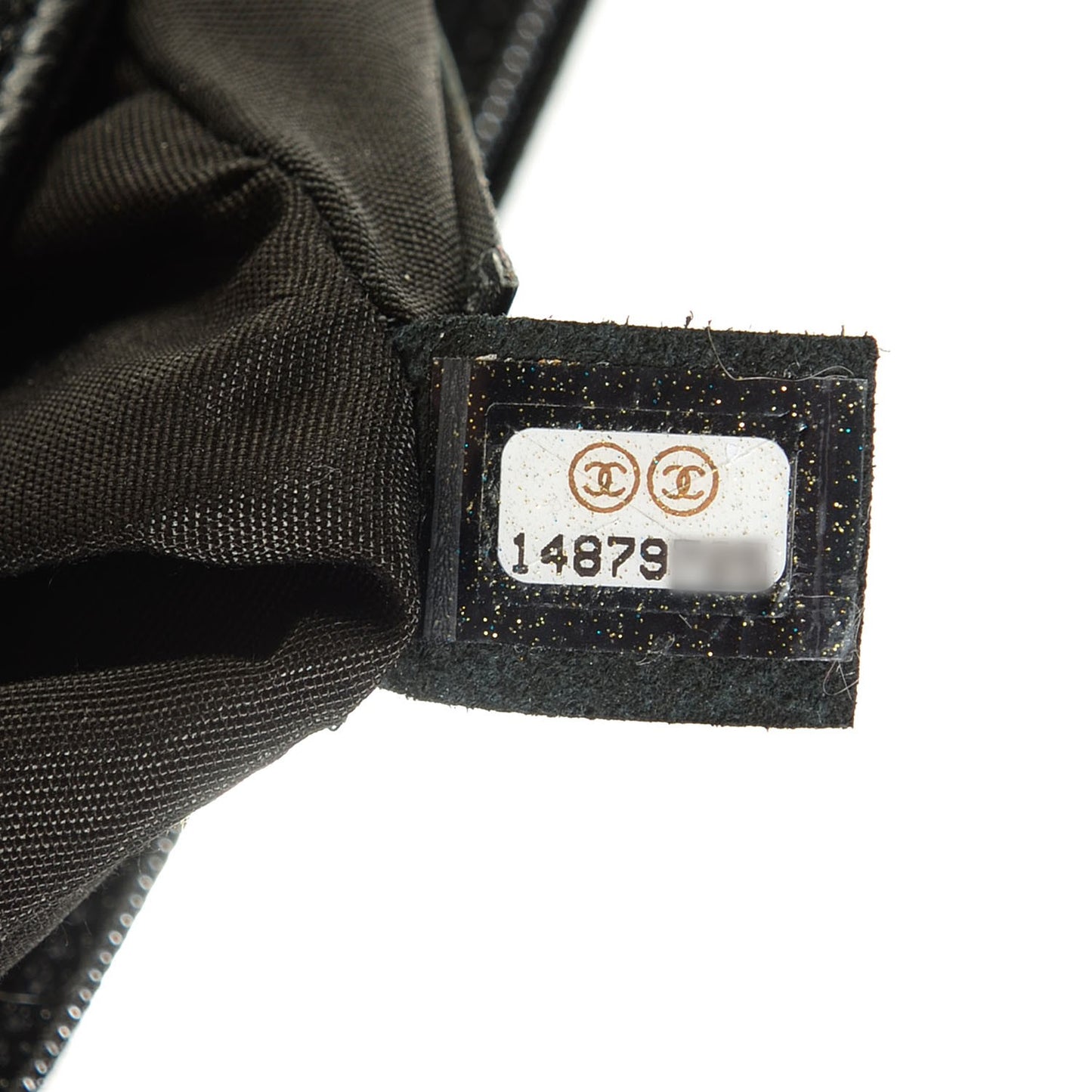 Caviar Half Moon Wallet On Chain WOC Black