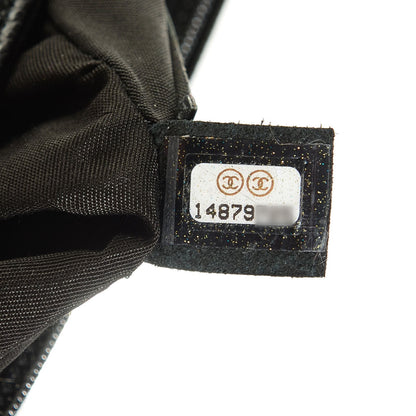 Chanel Caviar Half Moon Wallet On Chain WOC Black 9 of 9