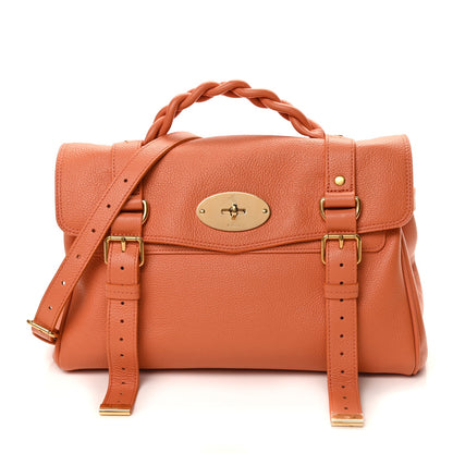 Mulberry Small Classic Grain Medium Alexa Apricot 1 of 9