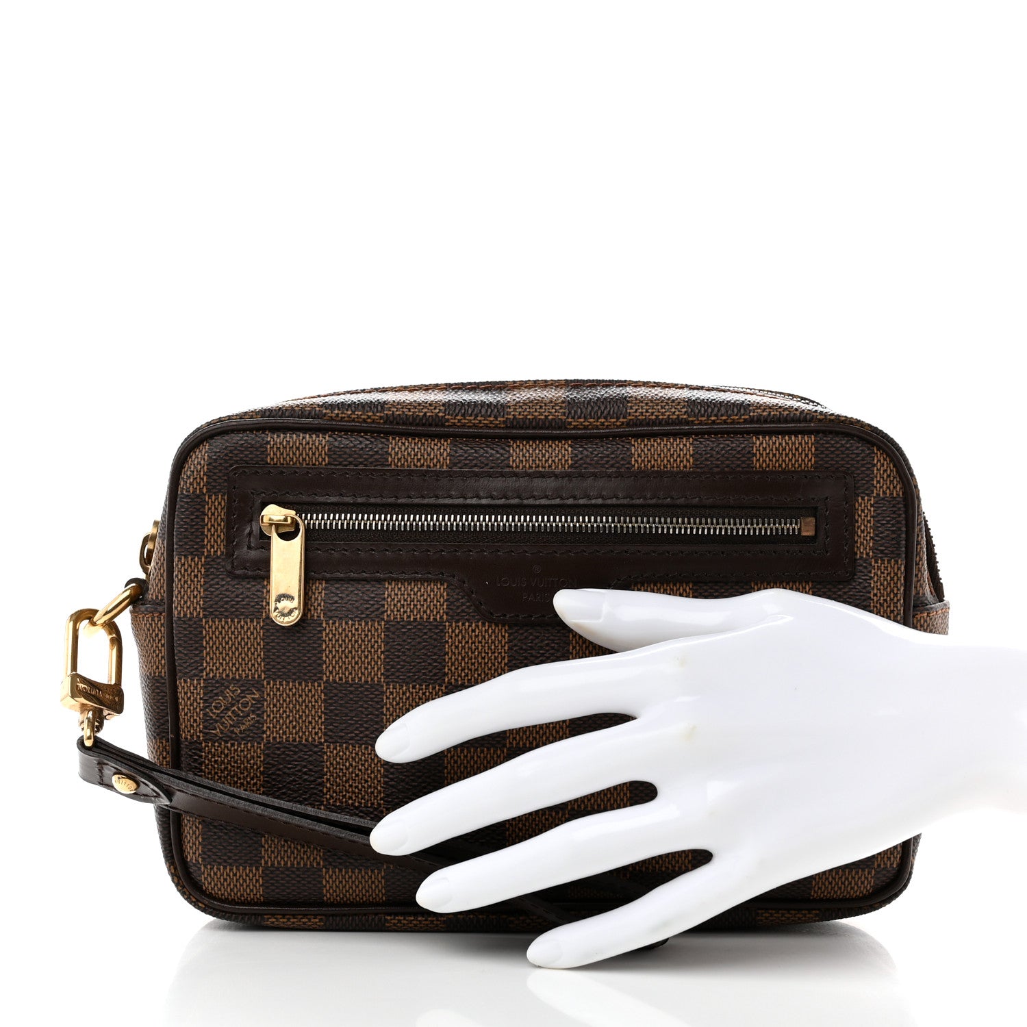 Louis Vuitton Damier Ebene Pochette Billets Macao 2 of 6