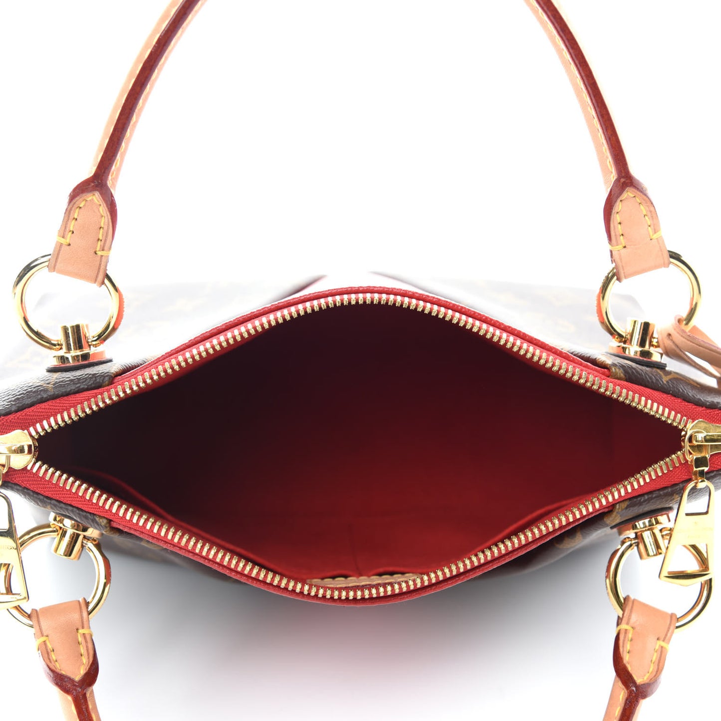 Monogram V Tote BB Cherry