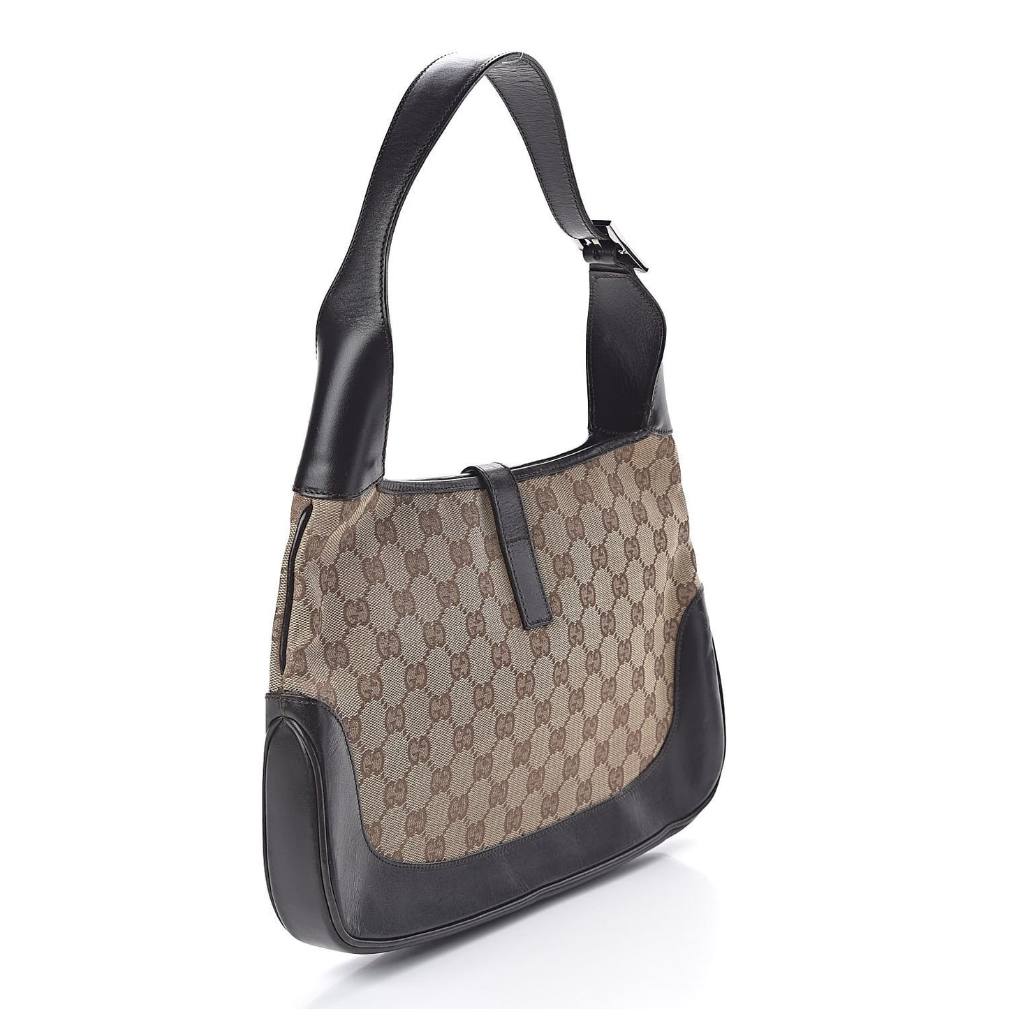 Monogram Web Jackie O Hobo Dark Brown