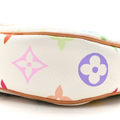 Louis Vuitton Monogram Multicolor Pochette Accessories White 9 of 11