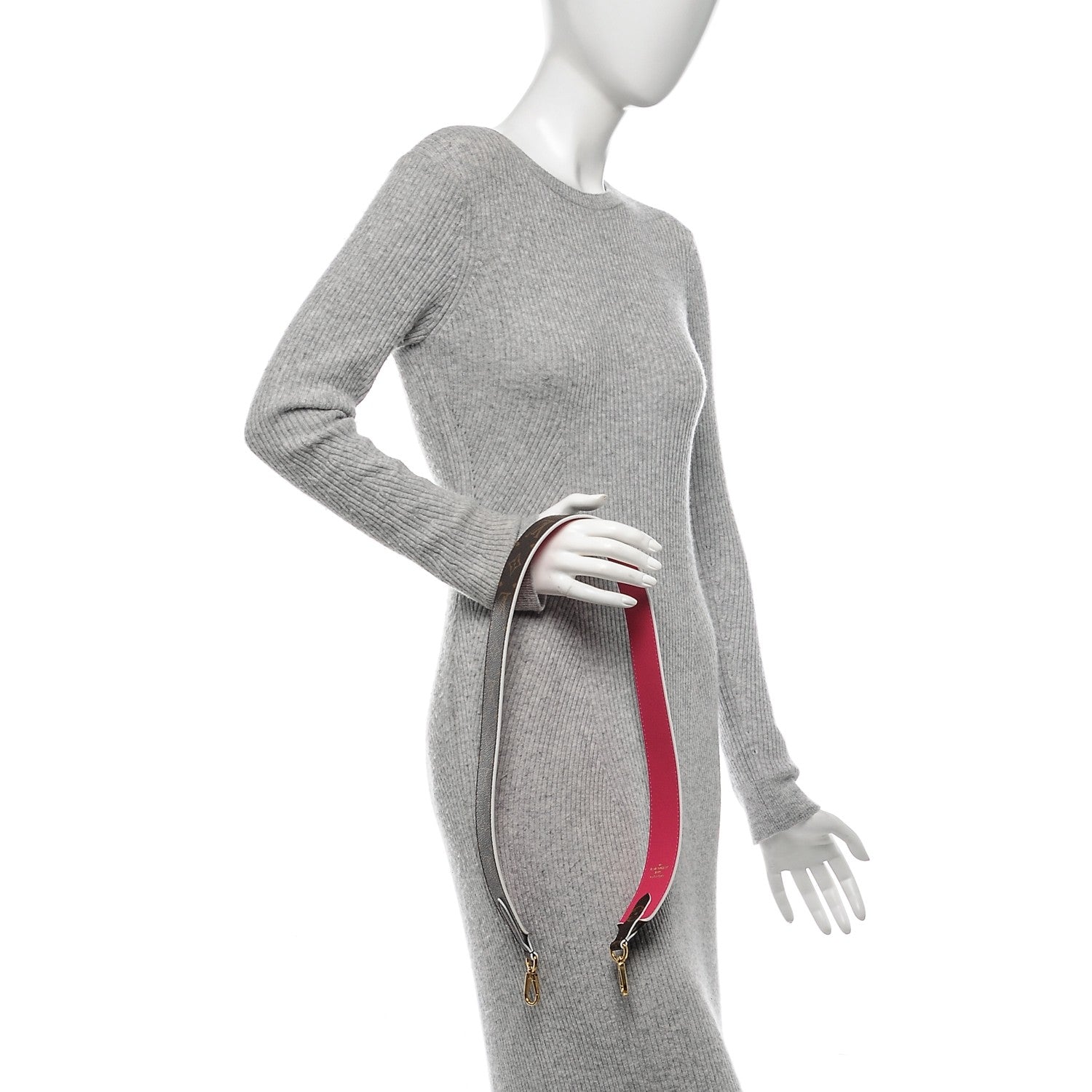 Louis Vuitton Monogram Bandouliere Shoulder Strap Hot Pink 2 of 4