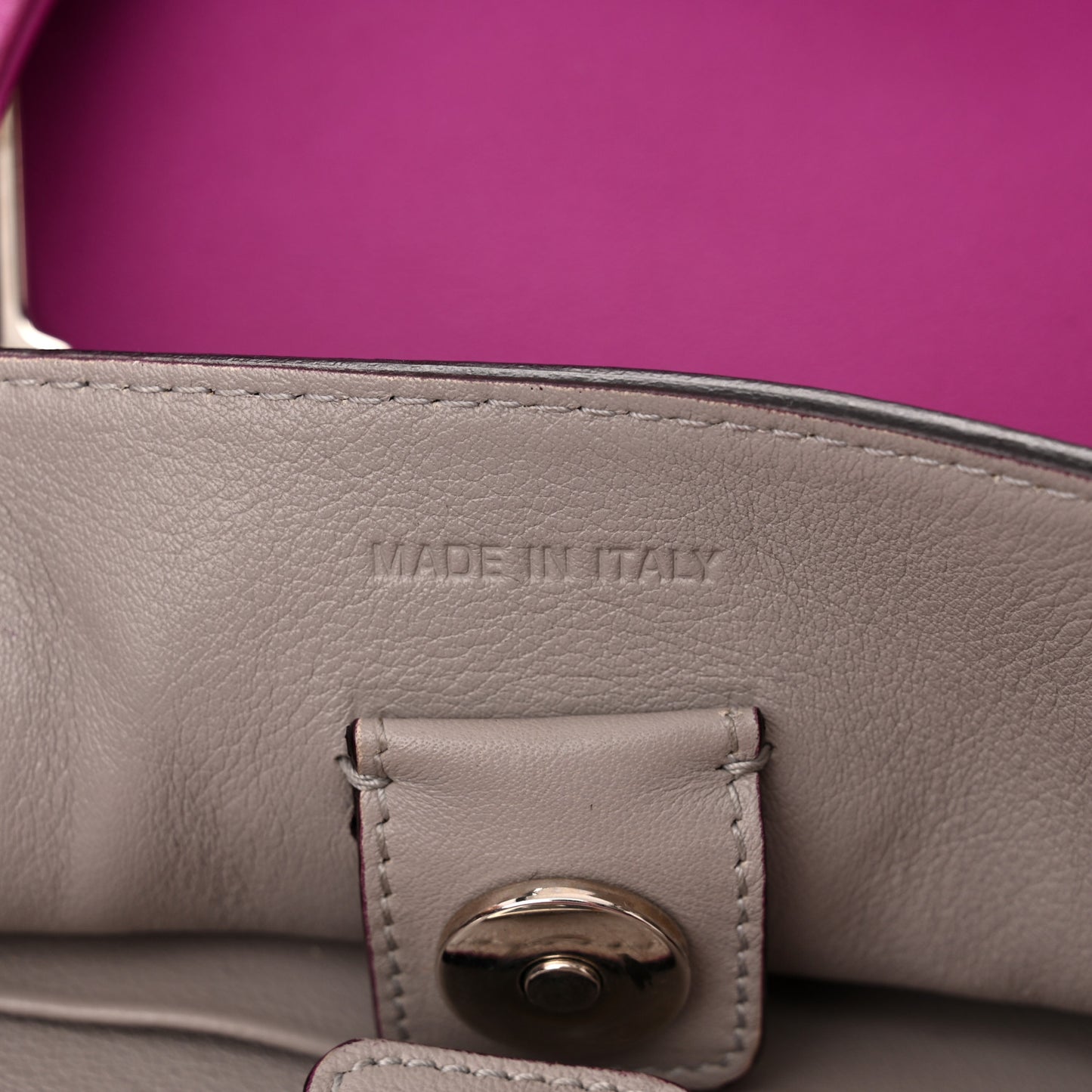Calfskin Medium Diorissimo Bag Rose Sorbet