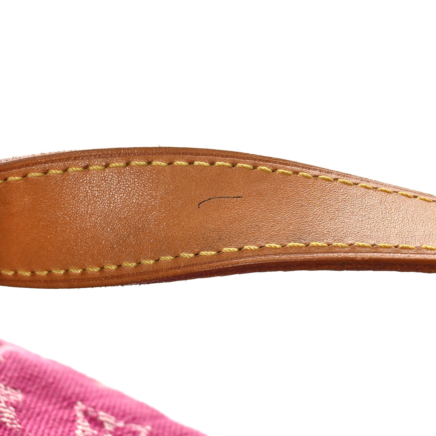 Louis Vuitton Denim Baggy GM Fuchsia 11 of 13