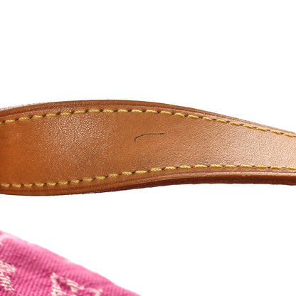 Louis Vuitton Denim Baggy GM Fuchsia 11 of 13