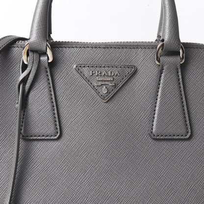 Prada Saffiano Lux Small Promenade Tote Marmo 9 of 9