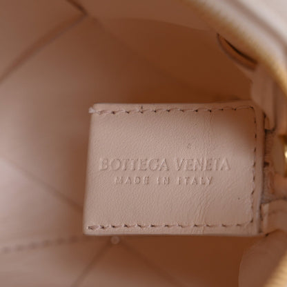 Bottega Veneta Lambskin Maxi Intrecciato Mini Cassette Camera Bag Macaroon 6 of 7