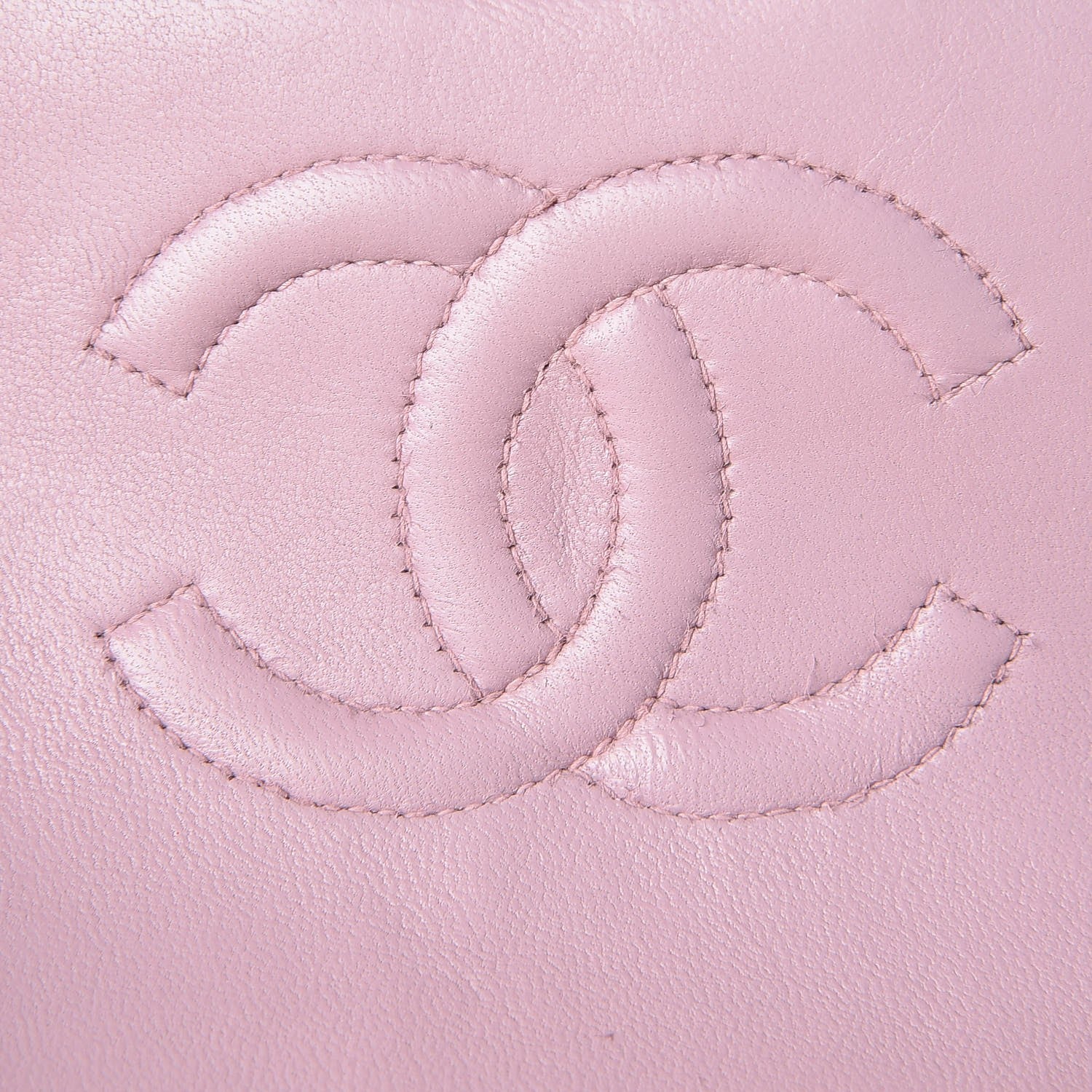 Chanel Lambskin Quilted Mini Square Flap Lilac 6 of 9