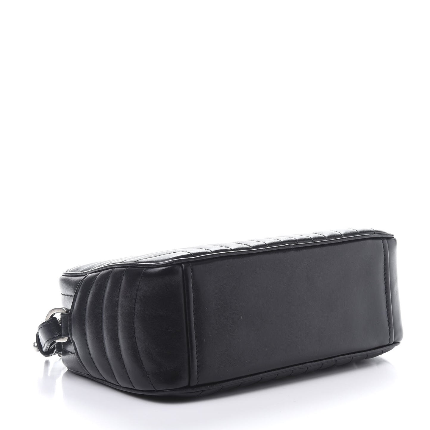 Soft Calfskin Diagramme Crossbody Bag Black