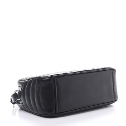 Prada Soft Calfskin Diagramme Crossbody Bag Black 5 of 12