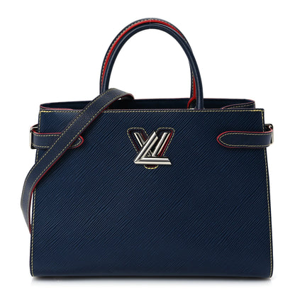 Louis Vuitton Epi Twist Tote Indigo Coquelicot 1 of 8
