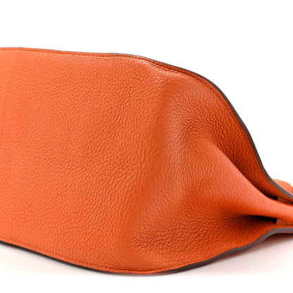 Hermes Taurillon Clemence Jypsiere 31 Orange 9 of 15