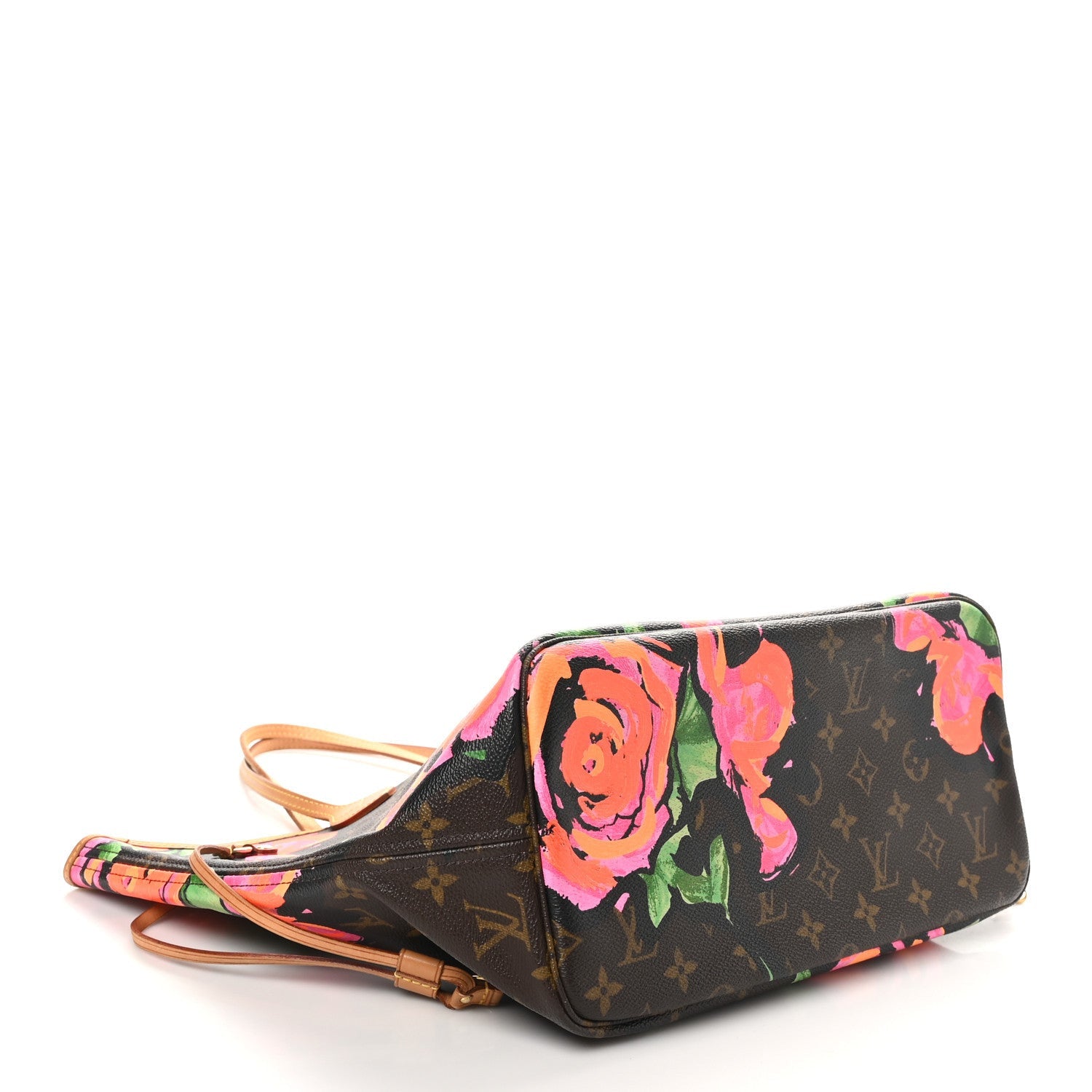 Louis Vuitton Monogram Roses Neverfull MM 4 of 7