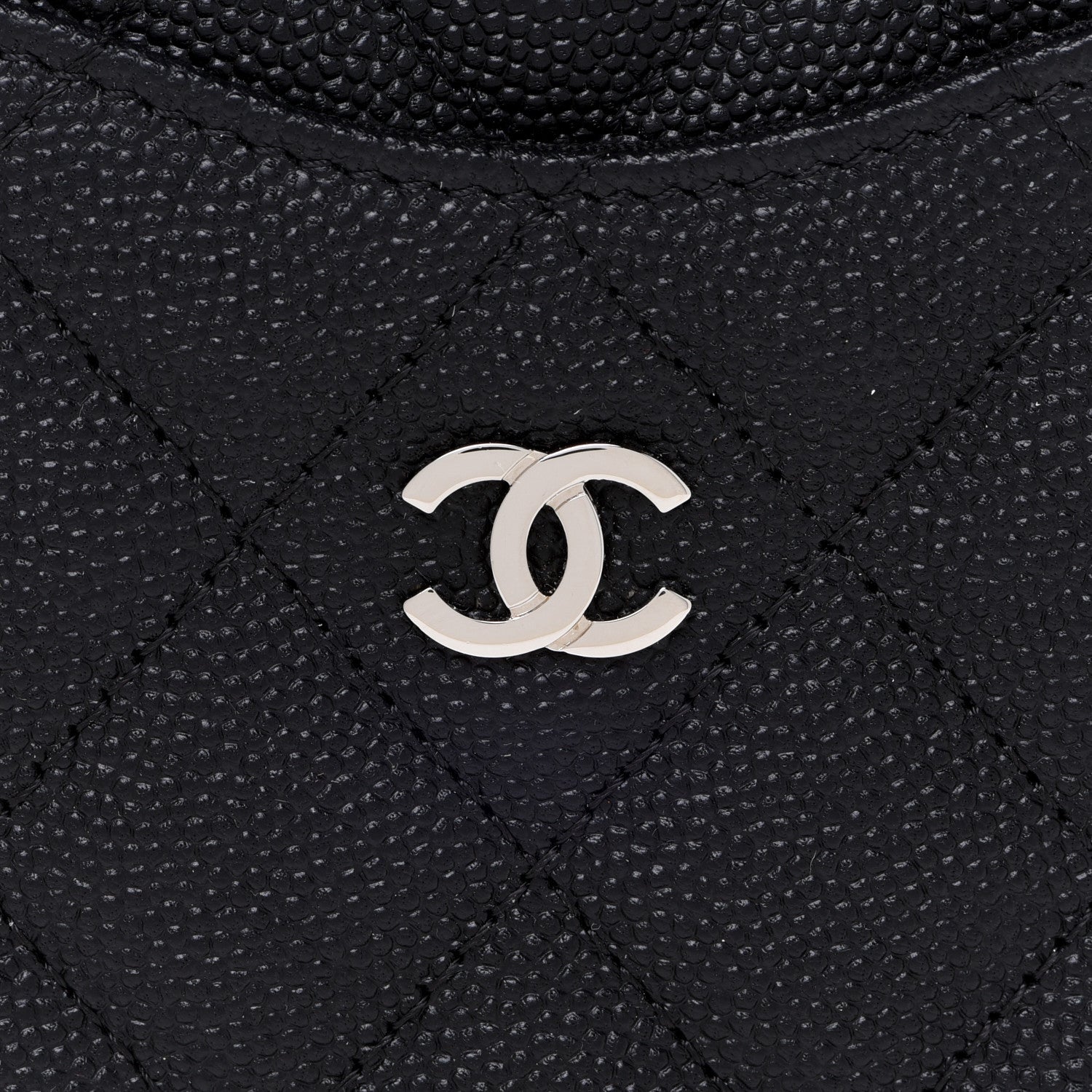 Chanel Caviar Quilted Classic iPhone Pouch Black 8 of 11