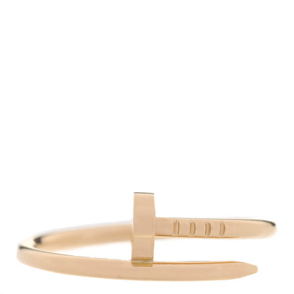 Cartier 18K Yellow Gold Small Juste Un Clou Ring 61 9.5 1 of 5
