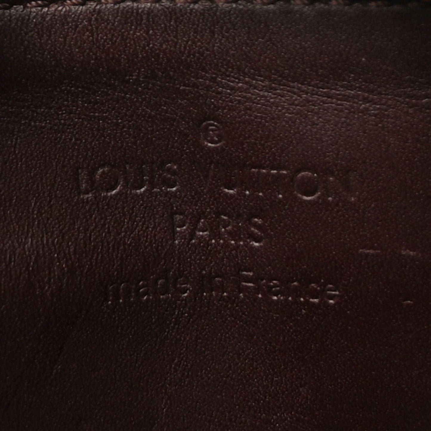 Vernis Key Pouch Amarante