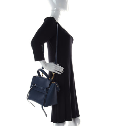 Celine Grained Calfskin Micro Belt Bag Midnight 5 of 11